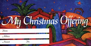 O Holy Child of Bethlehem: Christmas Offering Envelope: Quantity per package: 100