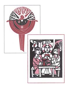 Evangelical Lutheran Worship Notecards, Church Year/Holy Communion: Quantity per package: 12