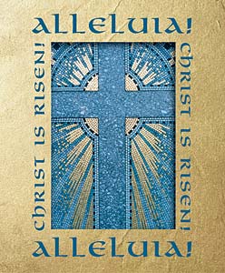 Alleluia! Christ is Risen!: Easter Bulletin, Large Size: Quantity per package: 100