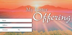 Christ is Risen Alleluia!: Easter Offering Envelope: Quantity per package: 100