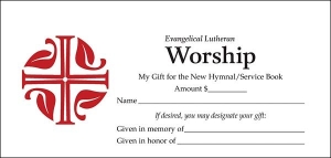 Evangelical Lutheran Worship, Offering Envelopes, 100/box