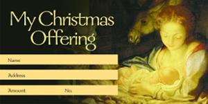 Christ the Savior is Born!: Offering Envelope: Quantity per package: 100