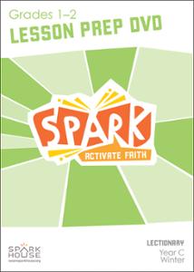 Spark Lectionary / Year C / Winter 2021-2022 / Grades 1-2 / Lesson Prep Video DVD