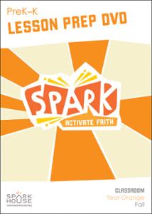 Spark Classroom / Year Orange / Fall / PreK-K / Lesson Prep Video DVD