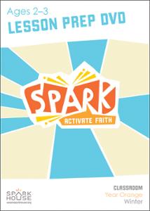 Spark Classroom / Year Orange / Winter / Age 2-3 / Lesson Prep Video DVD