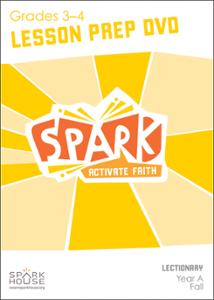 Spark Lectionary / Year A / Fall 2023/ Grades 3-4 / Lesson Prep Video DVD