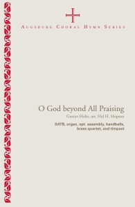 O God beyond All Praising