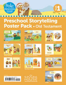 Frolic Preschool / Old Testament / Year 1 / Ages 3-5 / Storytelling Posters