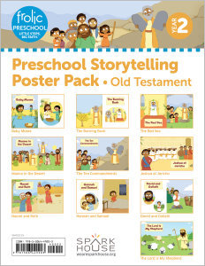 Frolic Preschool / Old Testament / Year 2 / Ages 3-5 / Storytelling Posters