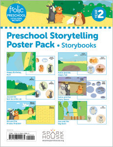 Frolic Preschool / Storybooks / Year 2 / Ages 3-5 / Storytelling Posters