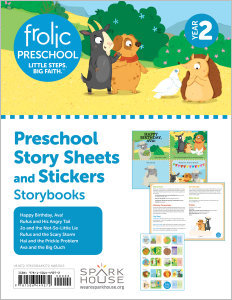 Frolic Preschool / Storybooks / Year 2 / Ages 3-5 / Story Sheets and Stickers