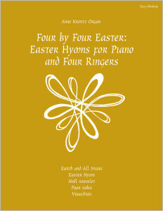 Four By Four Easter: Easter Hymns for Piano and Four Ringers
