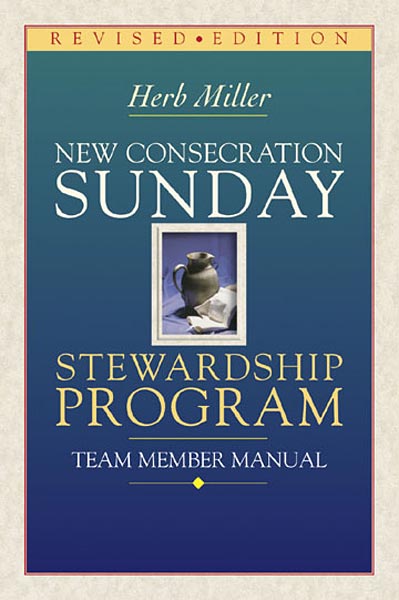 New Consecration Sunday Stewardship Program Team Member Manual