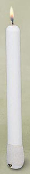 Spring Tube Candle Inserts: White, 17/32'' diameter, 7'' long