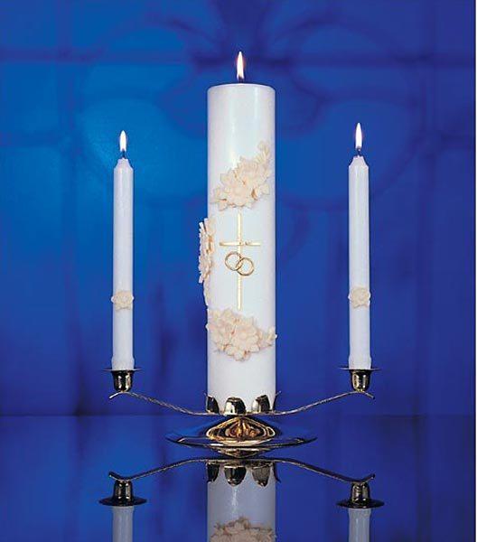 Holy Matrimony Wedding Candle Set