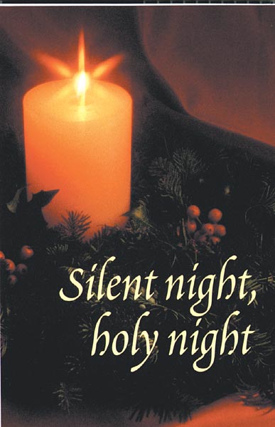 Silent Night, Holy Night: Christmas Bulletin: Quantity per package: 100