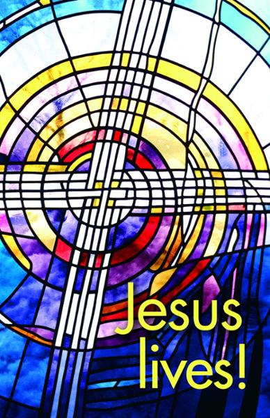 Jesus Lives!: Easter Bulletin, Regular Size: Quantity per package: 100