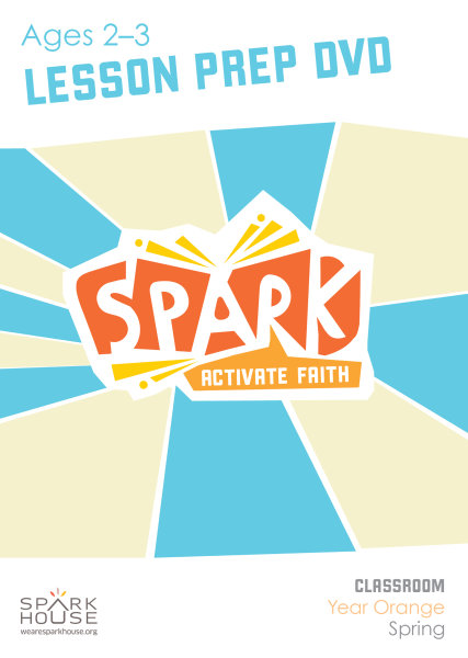 Spark Classroom / Year Orange / Fall / Age 2-3 / Lesson Prep Video DVD