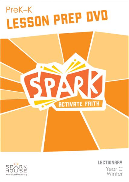 Spark Lectionary / Year C / Winter 2021-2022 / PreK-K / Lesson Prep Video DVD