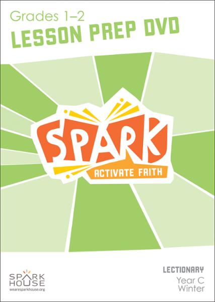 Spark Lectionary / Year C / Winter 2021-2022 / Grades 1-2 / Lesson Prep Video DVD