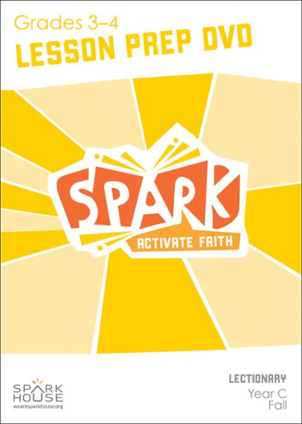 Spark Lectionary / Year C / Fall 2022 / Grades 3-4 / Lesson Prep Video DVD