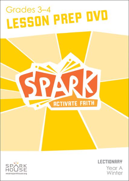 Spark Lectionary / Year A / Winter 2022-2023 / Grades 3-4 / Lesson Prep Video DVD