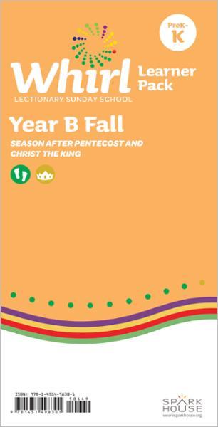 Whirl Lectionary / Year B / Fall 2024 / PreK-K / Learner Pack