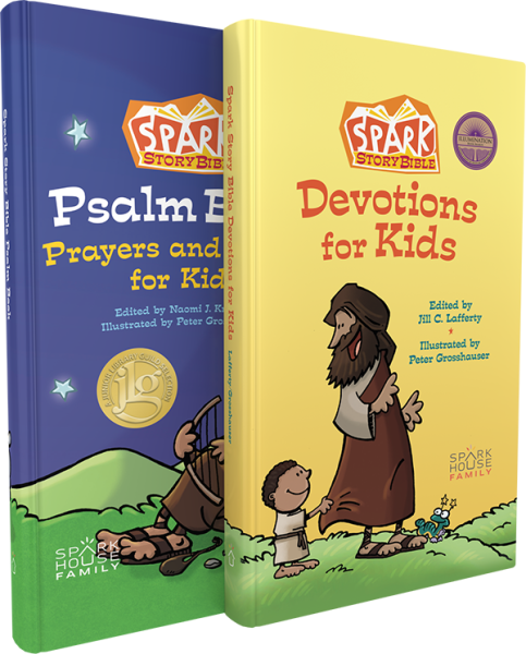 Spark Story Bible Companion Devotional Bundle: Devotional and Psalm Book