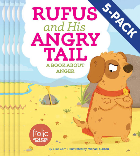 Rufus and His Angry Tail: A Book about Anger, Paperback Edition 5-pack