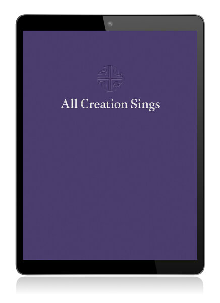 All Creation Sings eBook tablet
