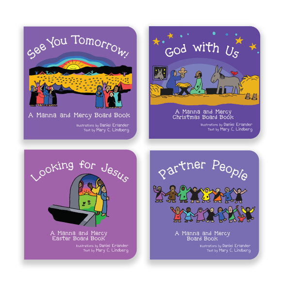 Manna and Mercy Board Book Bundle