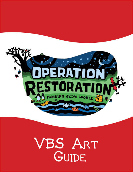 Operation Restoration VBS Art Guide: Mending God's World